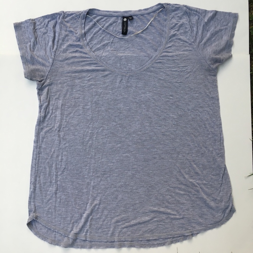Cotton-on grey shirt